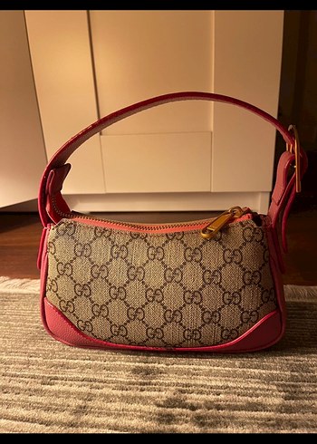 Gucci vintage pembe çanta - Görsel 2