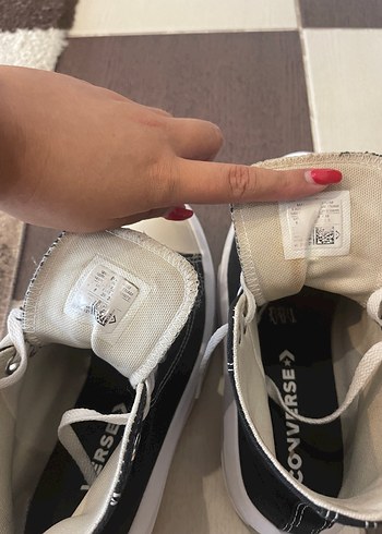 Siyah converse - Görsel 4