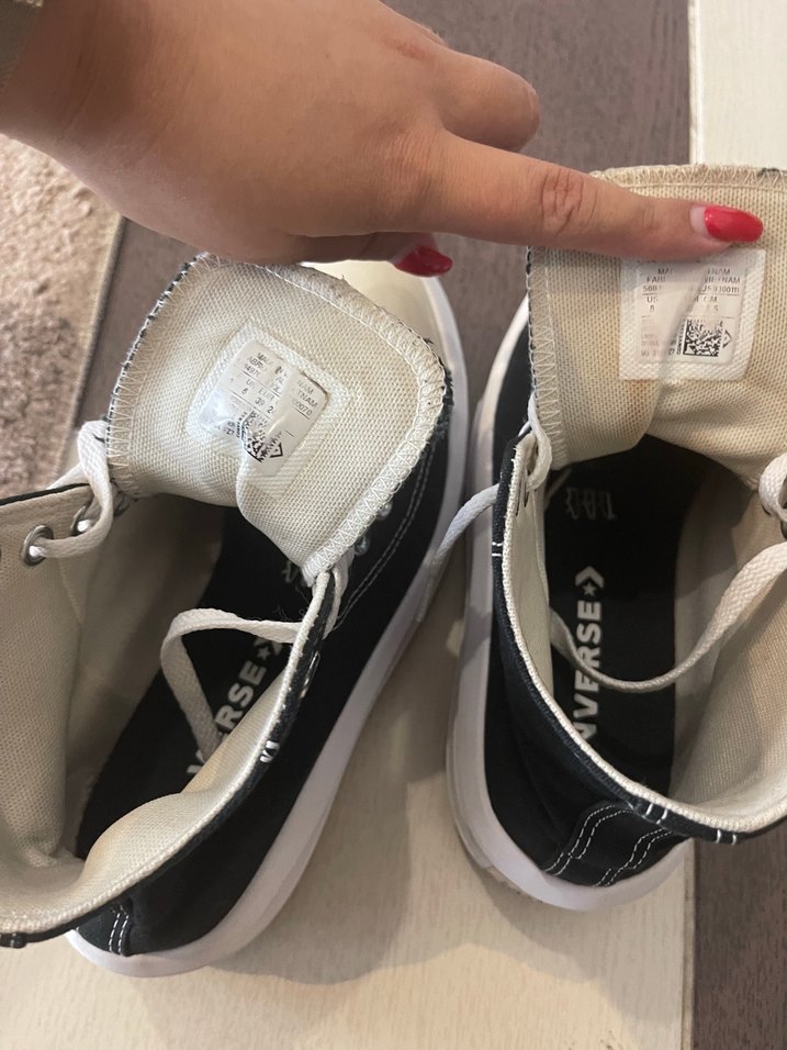 Siyah converse - Görsel 5