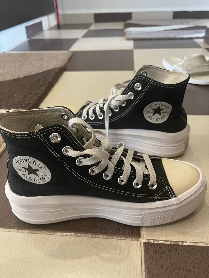 Siyah converse - Görsel 3