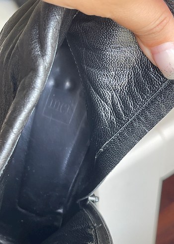 Siyah Deri vintage Kadın Bot - Görsel 7