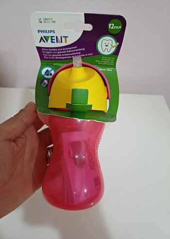 Philips Avent 12+ Ay Renkli Pembe Bebek Biberonu