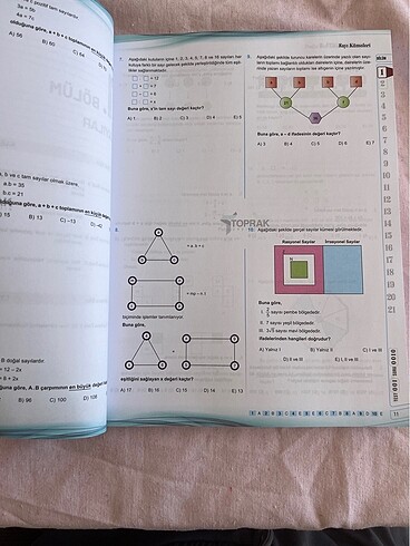  tyt matematik toprak yayınları