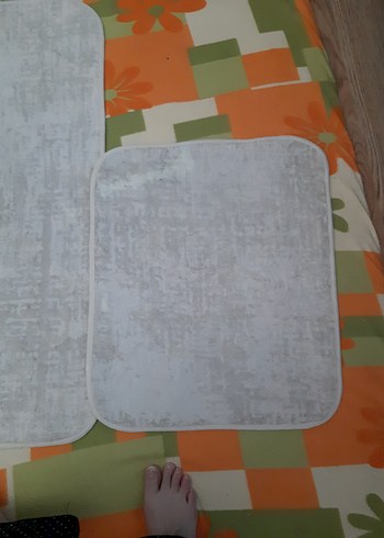 Beden Gri Düz Banyo Paspası