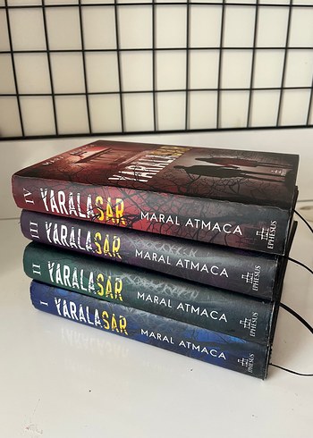 Maral Atmaca - Yaralasar Roman Seti ciltli