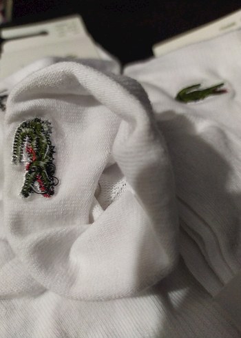 Lacoste Beyaz Erkek Çorap - Görsel 7
