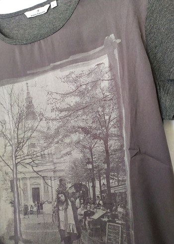 Tom Tailor Kadın Bayan Tişört - Görsel 5