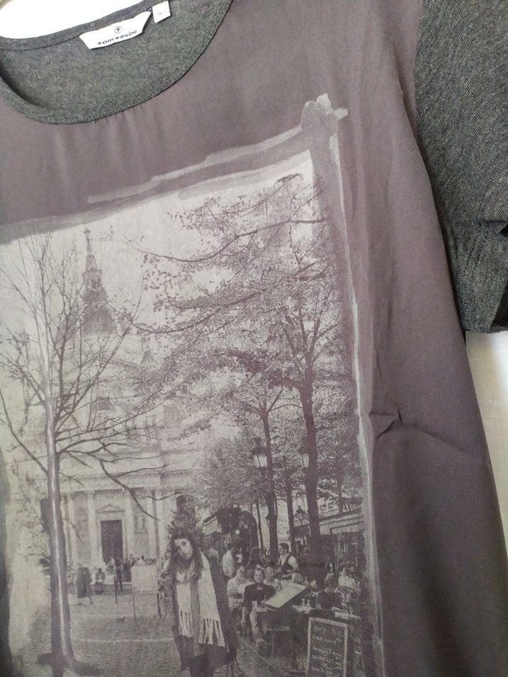 Tom Tailor Kadın Bayan Tişört - Görsel 5