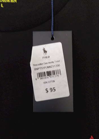 Polo Ralph Lauren Siyah Erkek Tişört - Görsel 3