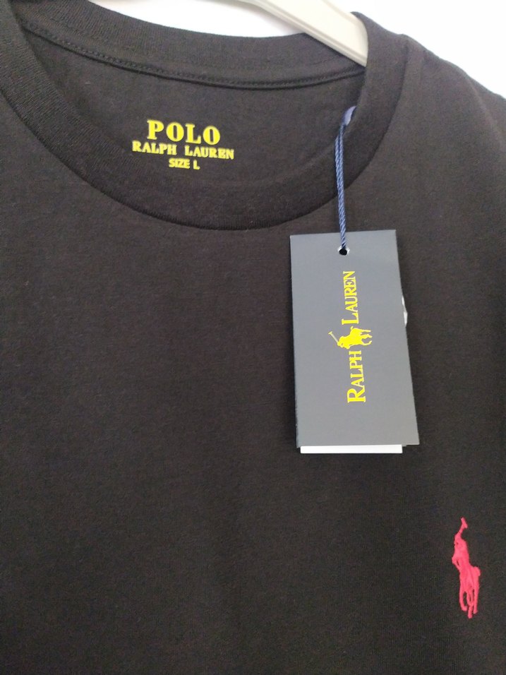 Polo Ralph Lauren Siyah Erkek Tişört - Görsel 5