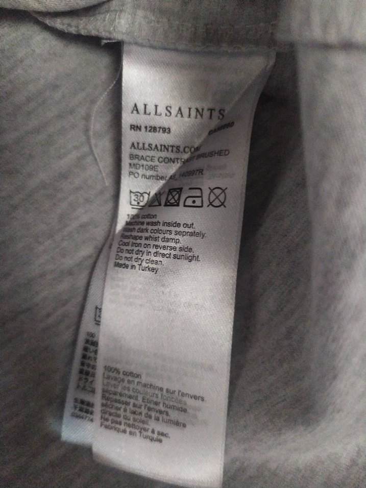 All Saints Tişört - Görsel 4