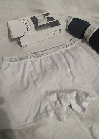 Calvin Klein Erkek Boxer 3'lü Kutu - Görsel 6