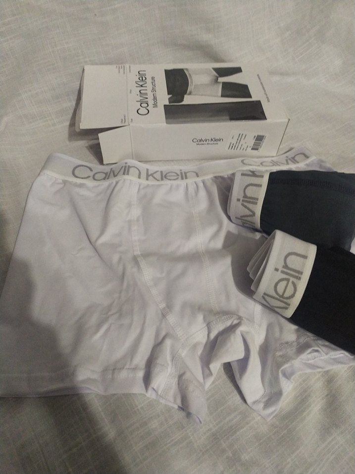 Calvin Klein Erkek Boxer 3'lü Kutu - Görsel 3