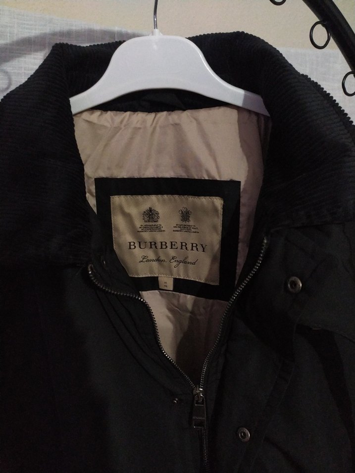 Burberry Siyah Erkek Mont - Görsel 4