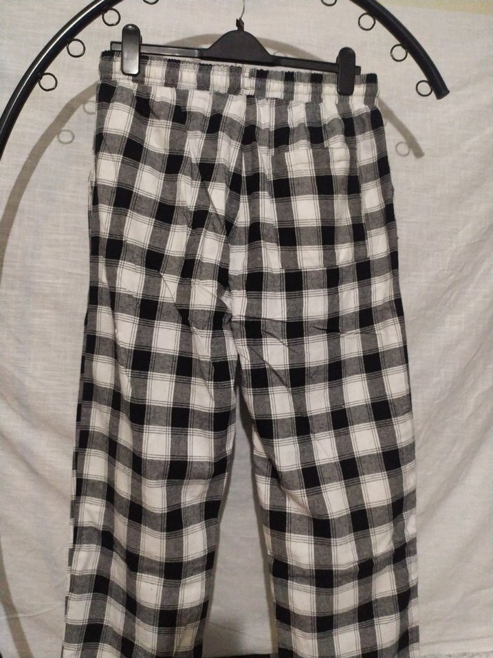 Erkek Ekose Pijama Altı - Görsel 4