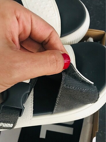 39 Beden gri Renk Puma kadın terlik