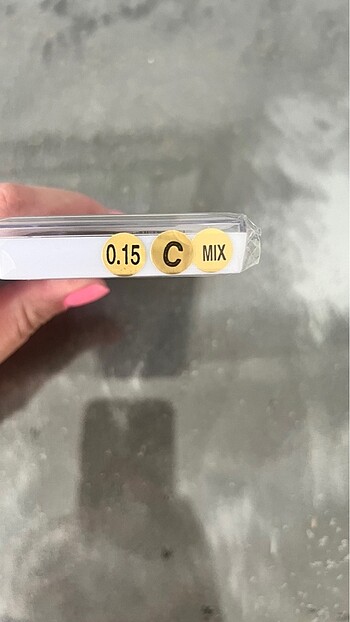 Bright Fille Klasik Kirpik C Kıvrım - Görsel 2