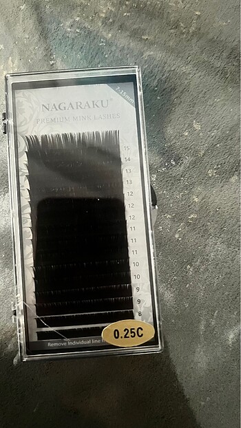 NAGARAKU Klasik Kirpik C Kıvrım