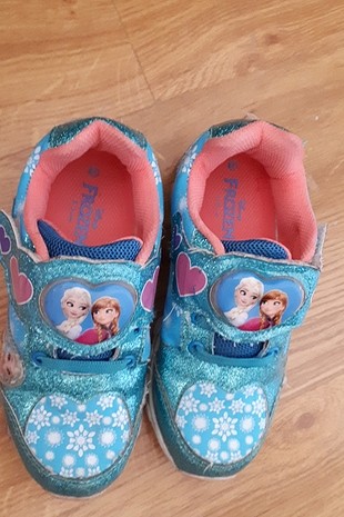 Flo Ayakkabı kız çocuk Elsa Frozen Anna spor ayakkabı