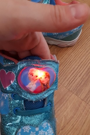 28 Beden mavi Renk kız çocuk Elsa Frozen Anna spor ayakkabı
