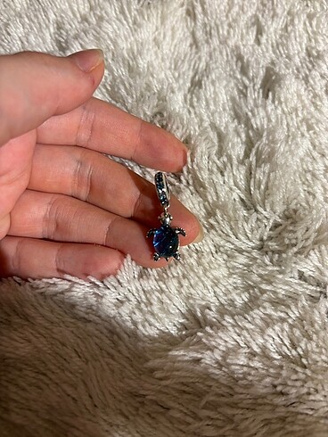 Beden Murano Camı Denizi Kaplumbağası Sallantılı Pandora Charm