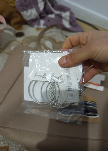 Bohem Çok Renkli Mini Boncuklu Küpe Seti ve boncuklu bilezik - Görsel 3