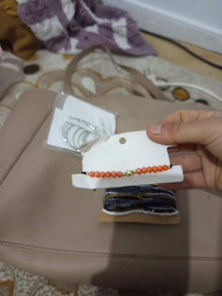 Bohem Çok Renkli Mini Boncuklu Küpe Seti ve boncuklu bilezik - Görsel 4