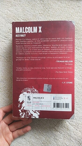  Beden Renk Malcolm X