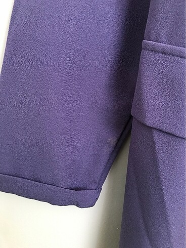 xl Beden mor Renk Blazer Takım