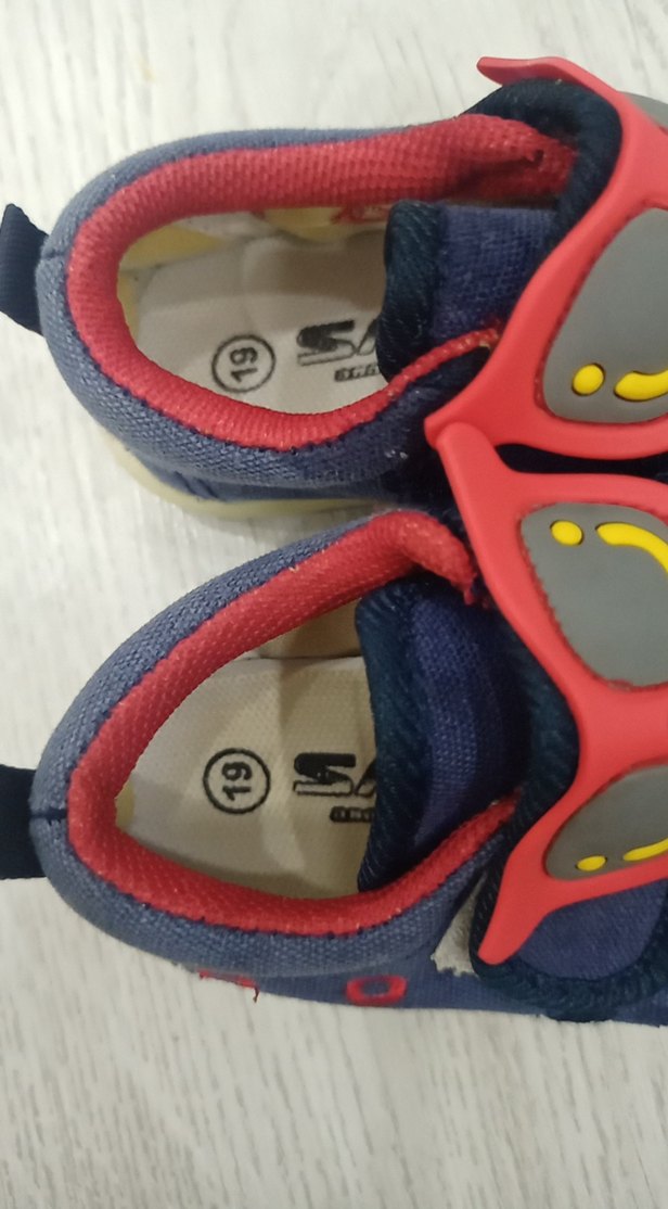 Erkek Çocuk Renkli İlk Adım Ayakkabısı - Görsel 3