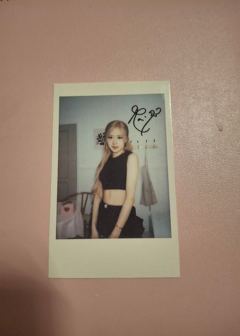 Rose orjinal photocard