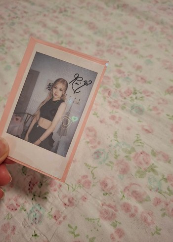 Rose orjinal photocard