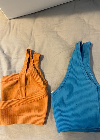 Bershka Renkli Fitilli Hamile ve Emzirme Sütyeni