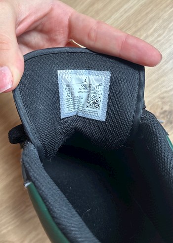 Yeşil Siyah Bağcıklı Basketbol Ayakkabısı - Görsel 6