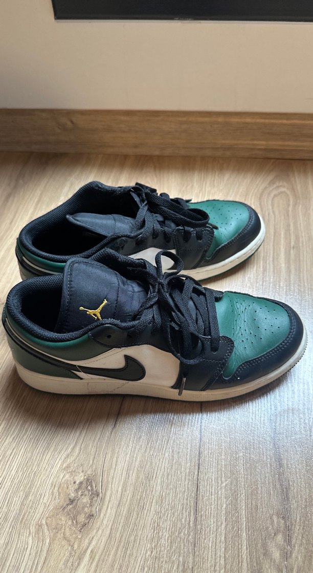 Yeşil Siyah Bağcıklı Basketbol Ayakkabısı - Görsel 3