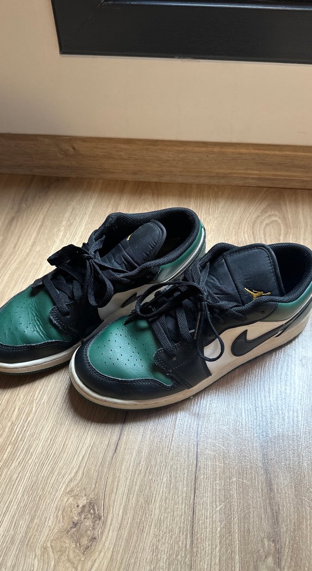 Yeşil Siyah Bağcıklı Basketbol Ayakkabısı - Görsel 5