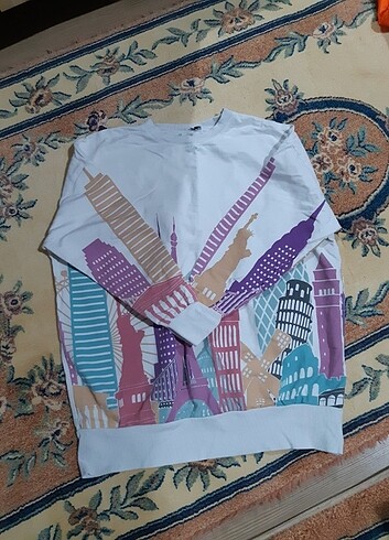 Diğer Manzara desenli sweatshirt