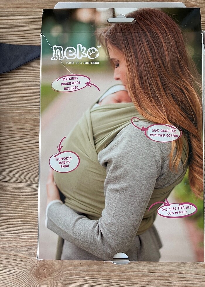 NEKO Esnek Sling Gri - Görsel 2