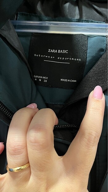 m Beden Zara mont