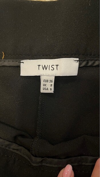 s Beden Twist marka esnek pantolon