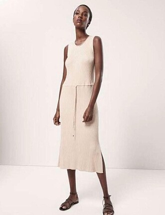 Massimo Dutti uzun elbise