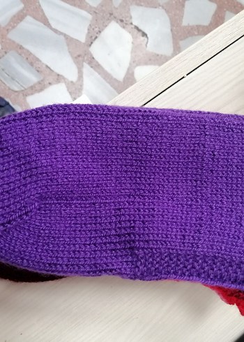 Bayan el örgüsü  patik - Görsel 3