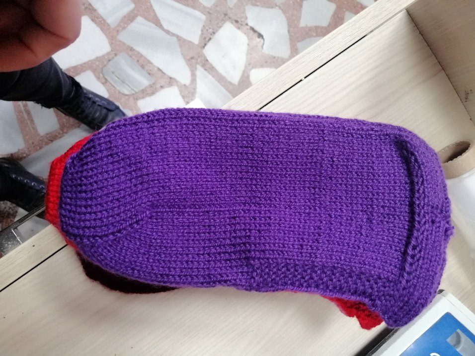 Bayan el örgüsü  patik - Görsel 3