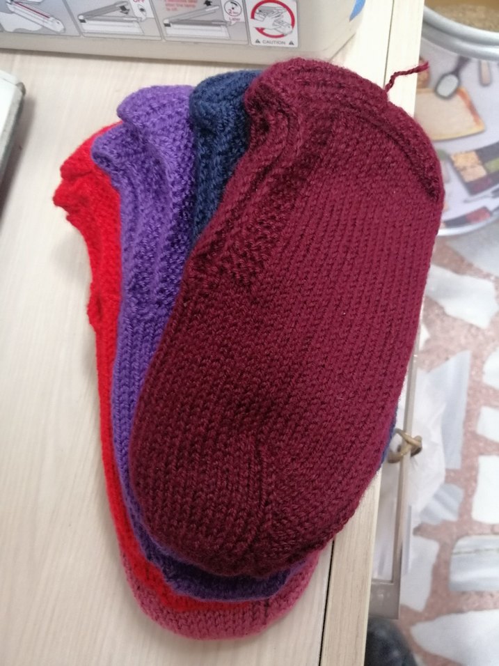 Bayan el örgüsü  patik - Görsel 2