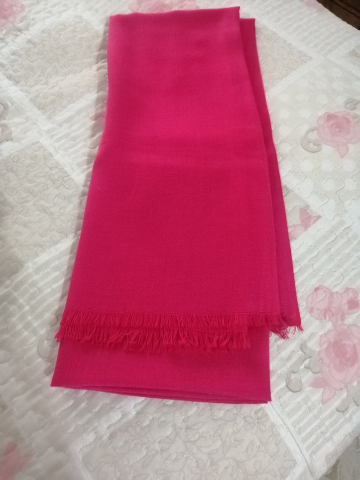 Pembe mevsimlik Şal - Görsel 2