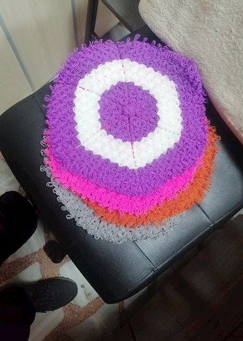 Renkli İşlemeli Yuvarlak Lif - Görsel 3