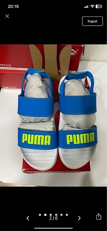 PUMA SOFTRIDE sandalet