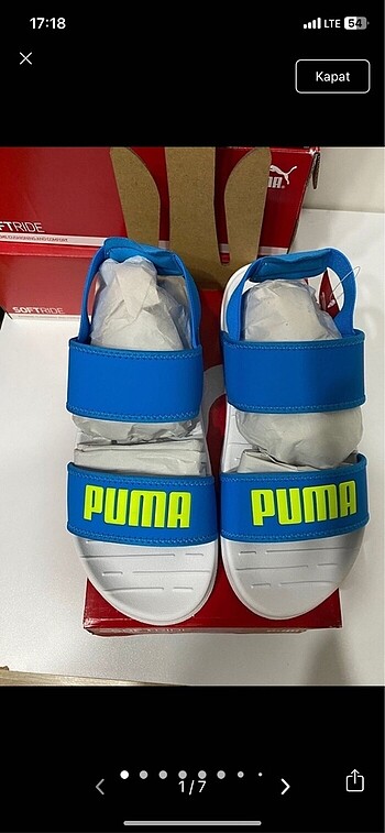 PUMA SOFTRIDE Terlik Jr Sandalet ünisex