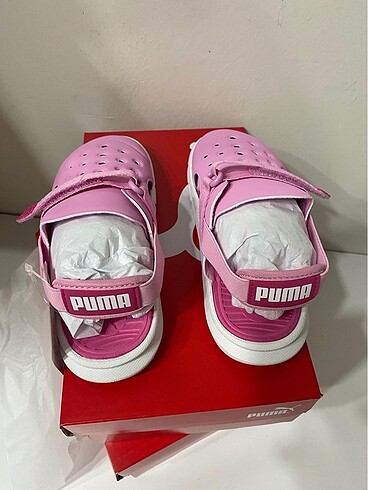 33 Beden pembe Renk Puma Unisex Yetişkin Evolve Sandal AC PS