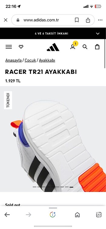 Adidas adidas RACER TR21 23.5 no